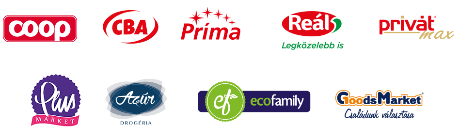 Résztvevő üzletláncok